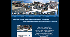 Desktop Screenshot of newmexicobikerevents.com